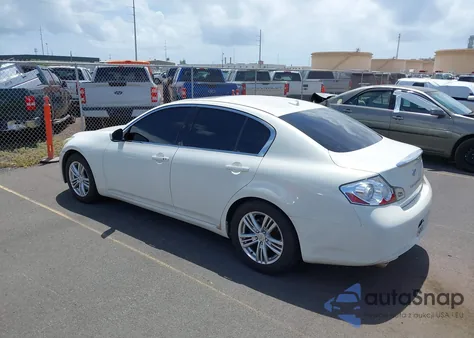 2012 Infiniti G25 Journey z USA, uszkodzony, nr VIN JN1DV6AP4CM812502
